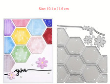 Hexagonal Border Panel Metal