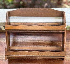 Vintage Rustic Wooden 2-Tier