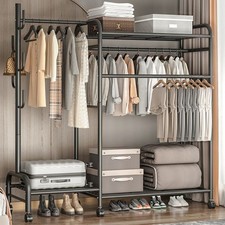 Heavy Duty Double Clothes Rail