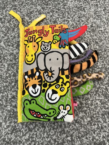 Jellycat cloth book jungly - book,