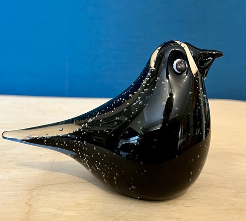 Murano style black art - murano, glass