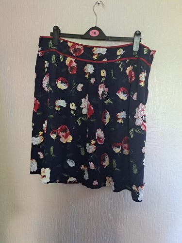 Next women blue floral skirt - blue,