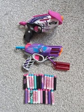 Two Nerf Rebelle Guns And Bullets