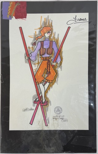 Garland riddle costume design - riddle,