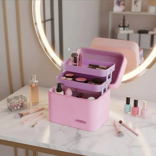 Large leather make up - large,