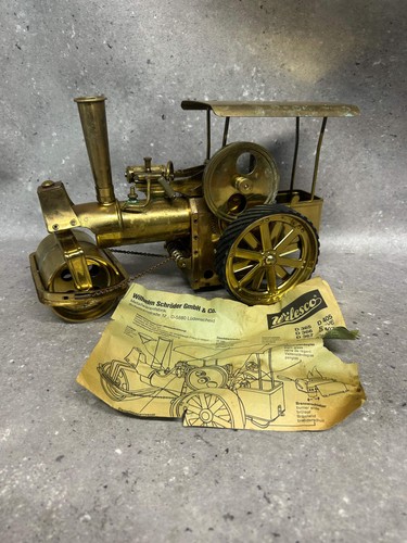Live steam wilesco d36ms - steam, brass