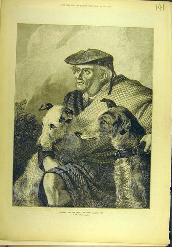 Original old antique print - original,