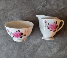 China Milk Jug & Sugar Bowl