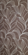 Harlequin Thick Textured Floral Chocolate Brown Metallic Designer Wallpaper roll