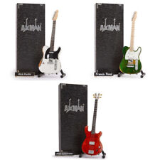 Status Quo Miniature Guitar Set | Rick Parfitt | Francis Rossi | Alan Lancaster