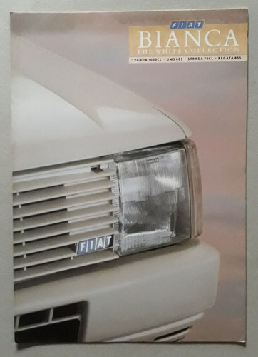 Fiat bianca white - white, collection