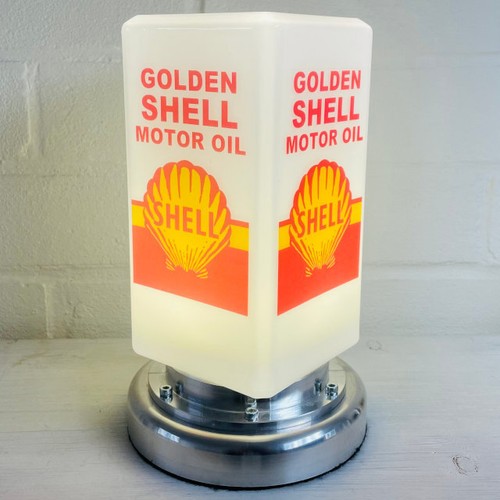 Golden shell square oil - shell, gas