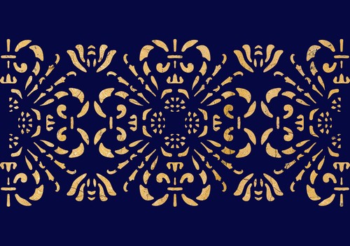 Border stencil lace - lace, vintage