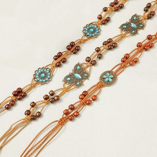 Boho waist belt - waist, women