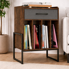 Record Player Stand Storage