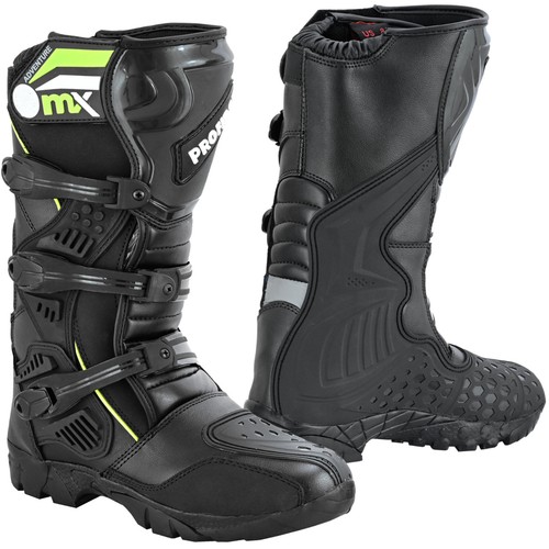 Men motorcycle boots black - motorcycle,
