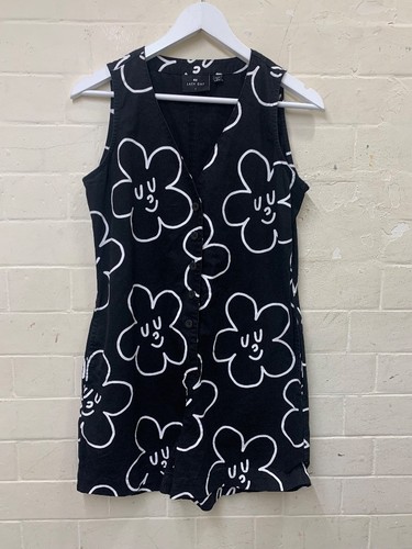 Lazy oaf flower print playsuit - lazy,