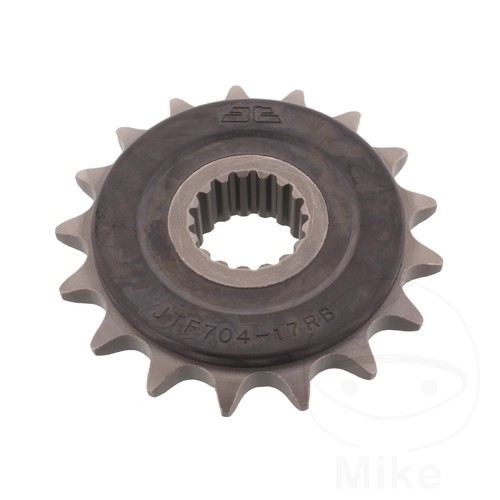 Front sprocket tooth - front, 17