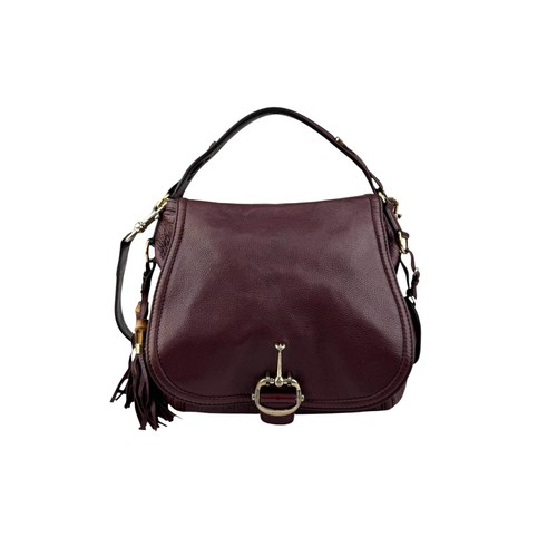 Gucci burgundy guccissima - gucci,