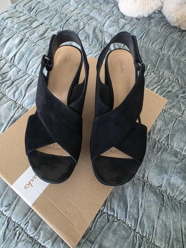 Ladies clarks sandals size - size, 4