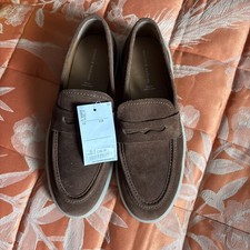 Mercer And Madison Mens Slip On Loafers Shoes Uk 9 Leather