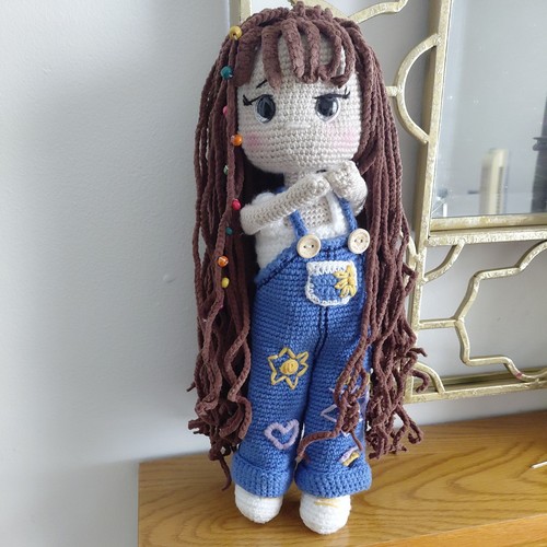 Crochet wired juana doll - wired, by