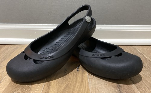 Crocs jayna black ballet - black,