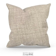 Large Beige Linen Look