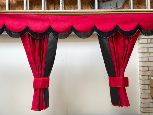 Dutch style truck - truck, curtains