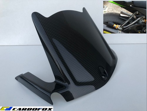 Carbon rear fender hugger - carbon,