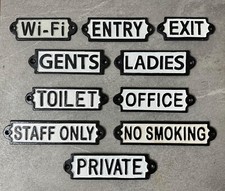 Door signs toilet private - toilet,