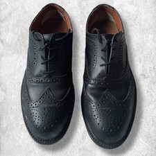 Jallatte Jaloscar Mens Leather Safety Toecap Brogue Executive Shoes Black Size 7