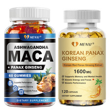 Maca Root,Ashwagandha,Panax