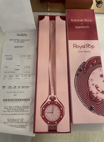 Swatch royal pop otto rosso - royal,
