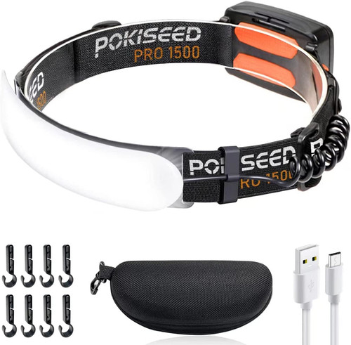 1500 lumens rechargeable head - 1500,