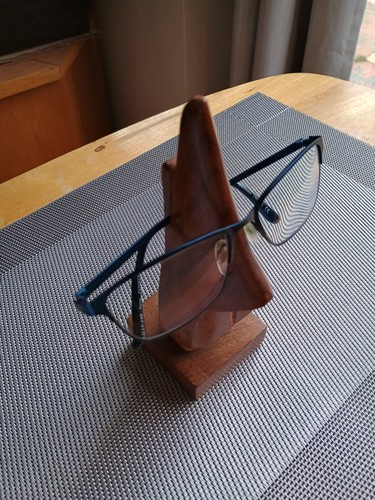 Vintage wooden nose glasses - nose,