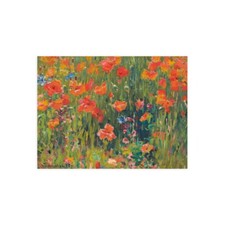 Canvas Print Or Frame Robert William Vonnoh Poppies