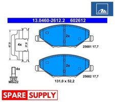 BRAKE PAD SET, DISC BRAKE FOR