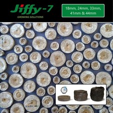 Jiffy 7 Peat Pellets Propagation Compost Plug Seed Cuttings Hydroponic Organic