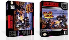 Wild Guns SNES Game Case Box +