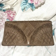 Women's Leather Jigsaw Clutch