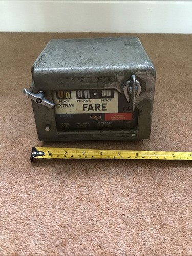 Vintage taxi cab bell punch - vintage,