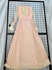 Vintage Pink Lace Formal Teen