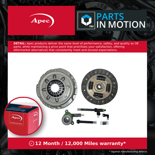 Clutch kit fits vauxhall - clutch,