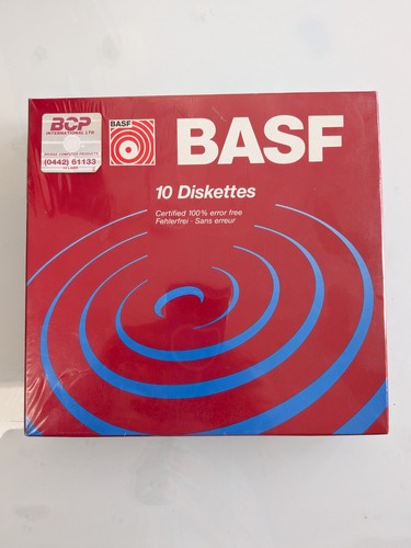 10x basf floppy disk - 5.25",