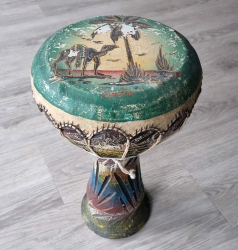 Vintage tunisian darbuka - tunisian,
