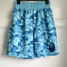 Bape Fire Camo Sweat Shorts