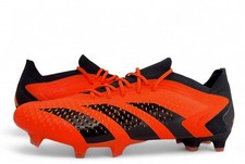 Adidas Predator Accuracy.1 Low FG Mens Football Boots UK Size 9, Orange, New