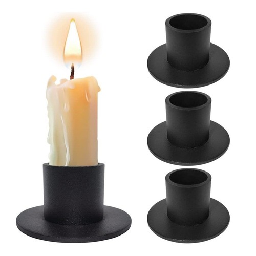4pcs candle holders - 4pcs, iron