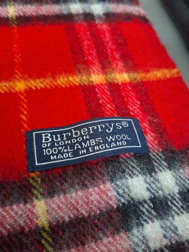 Vintage burberrys red nova - vintage,